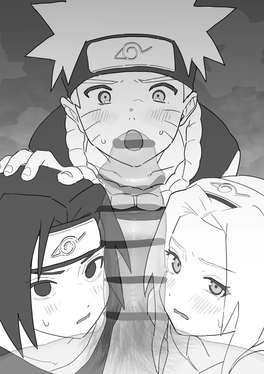 Uzumaki Naruto, Haruno Sakura by 5 Nan (5Nan 5Nan)