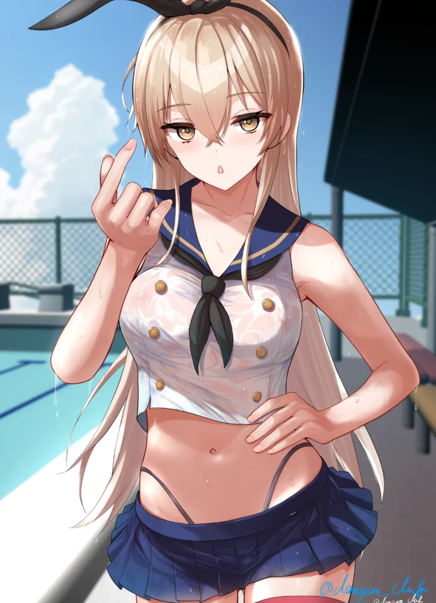 Shimakaze (Kancolle) by Dangan Kurabu