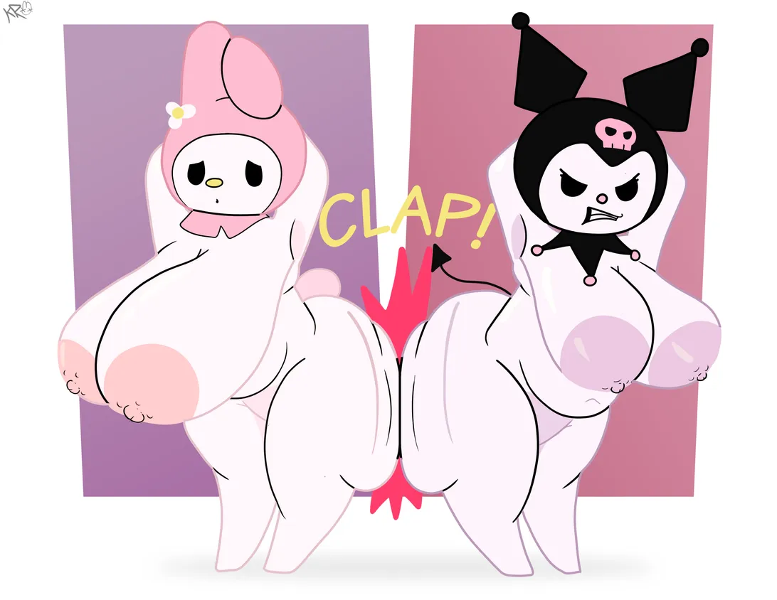 My Melody, Kuromi by Killrabs