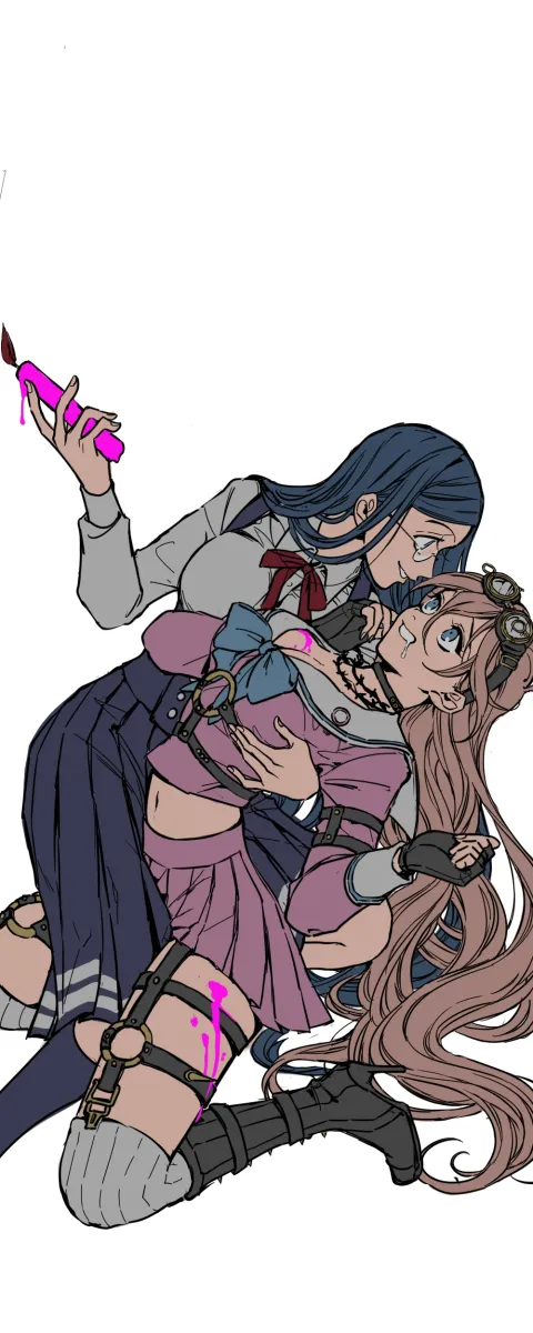 Iruma Miu, Shirogane Tsumugi by Usukuchi (Hagi)