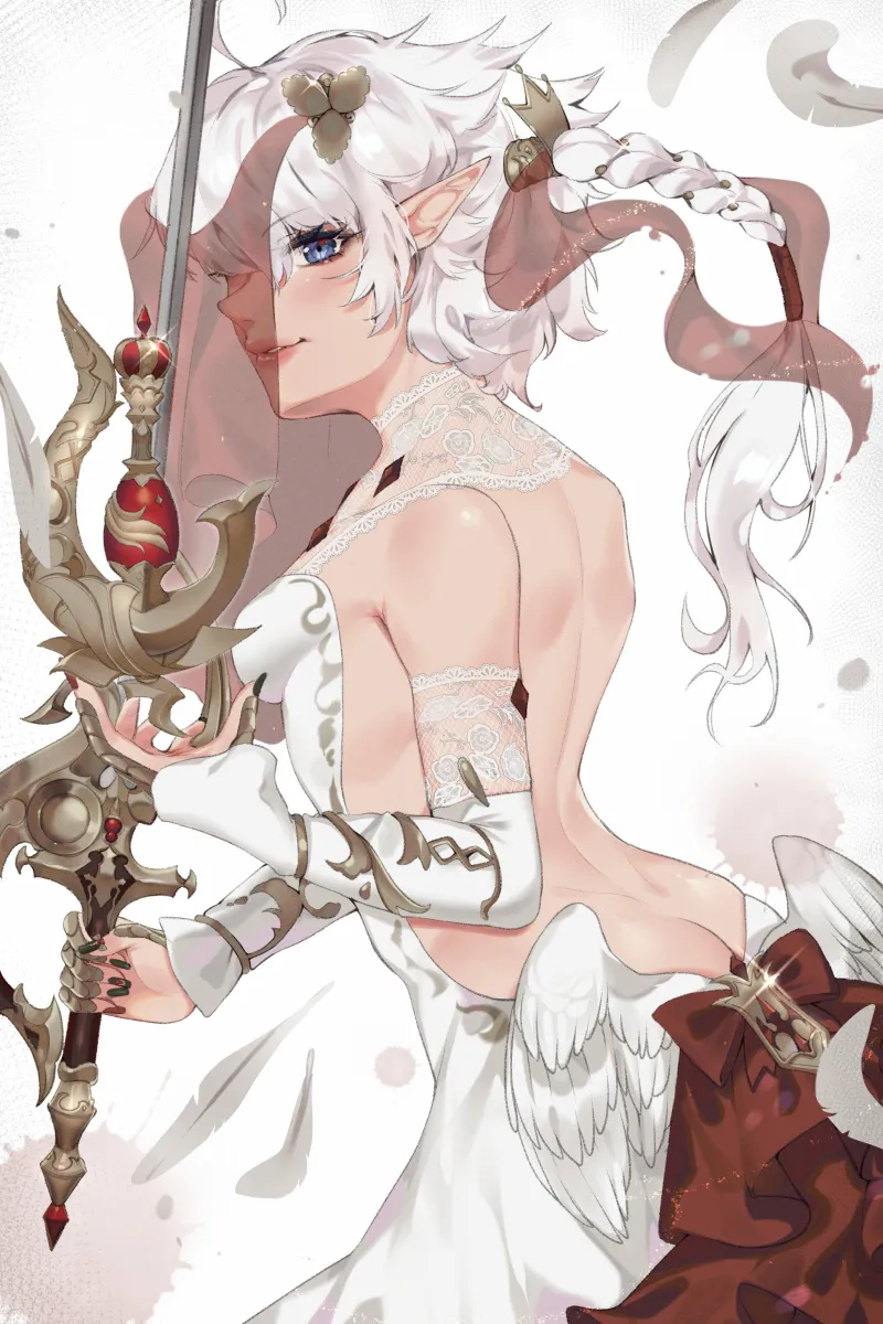 Alisaie Leveilleur, Red Mage (Final Fantasy) by Lost-Phews