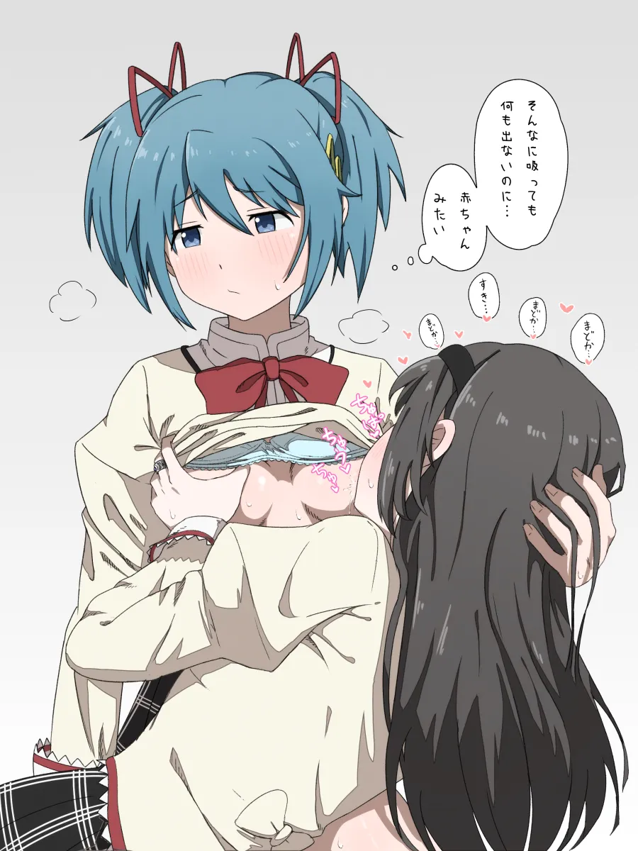 Akemi Homura, Kaname Madoka by Dsk0310