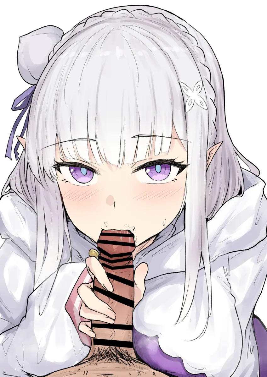Emilia (Re:zero) by Sakiya (Sak1 01)