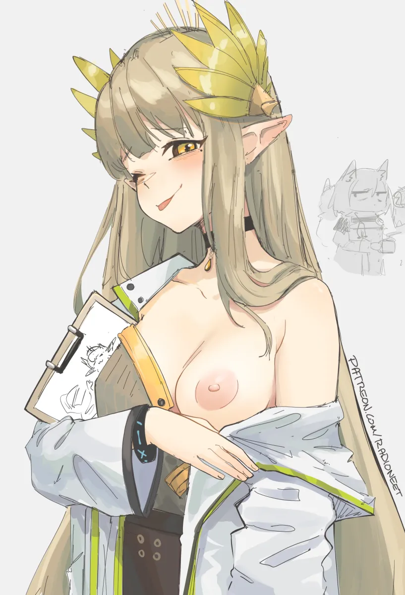 Kal'tsit (Arknights), Muelsyse (Arknights) by Radioneet