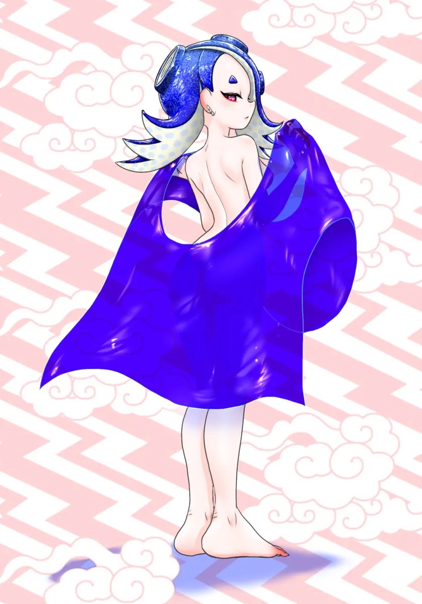 Shiver (Splatoon), Shiver (Deep Cut Outfit) (Splatoon) by Koharu2.5