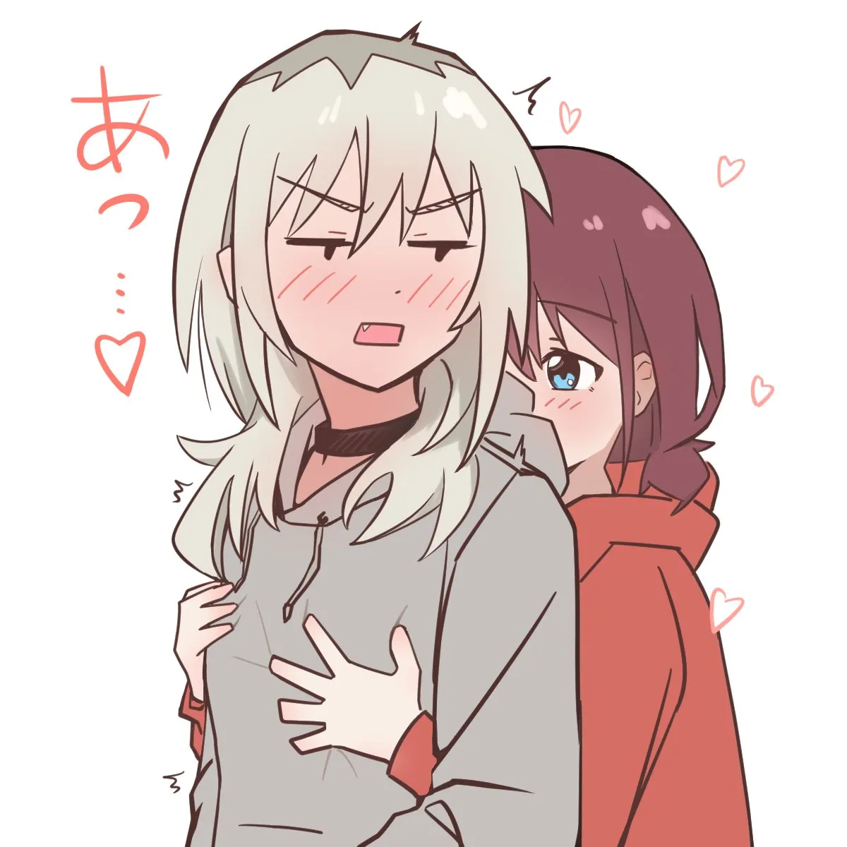 Iseri Nina, Kawaragi Momoka by 401Gone