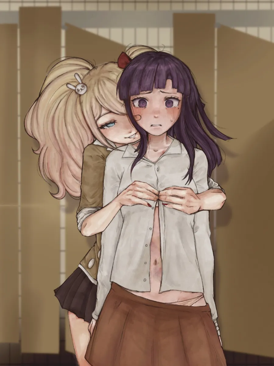 Enoshima Junko, Tsumiki Mikan by Elle (Imaginaryiand)