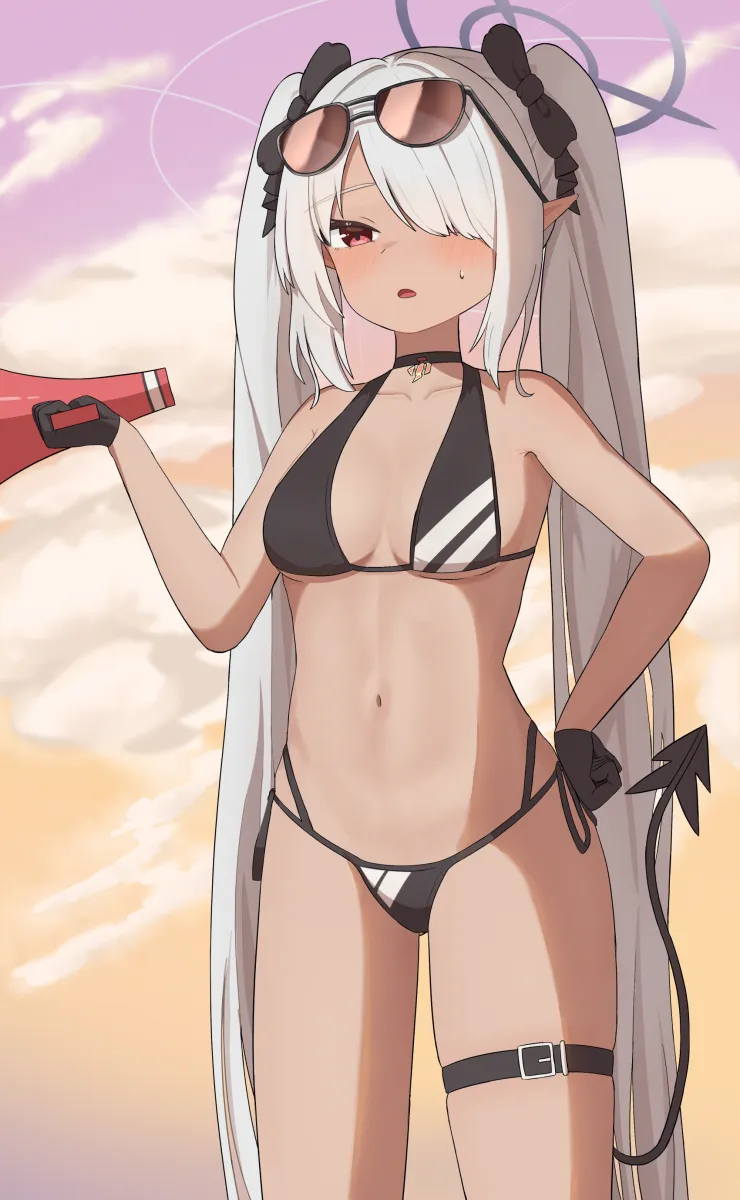 Iori (Blue Archive), Iori (Swimsuit) (Blue Archive) by Nashu