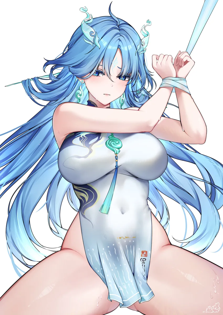 Qingxiao (Wuthering Waves) by Pandora 0407