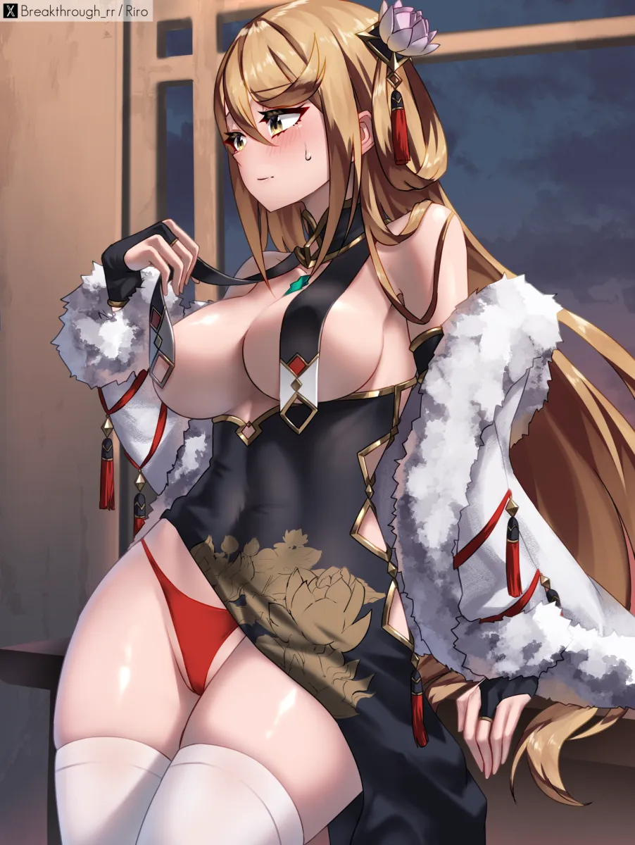 Mythra (Xenoblade) by Riro (Breakthrough Rr)