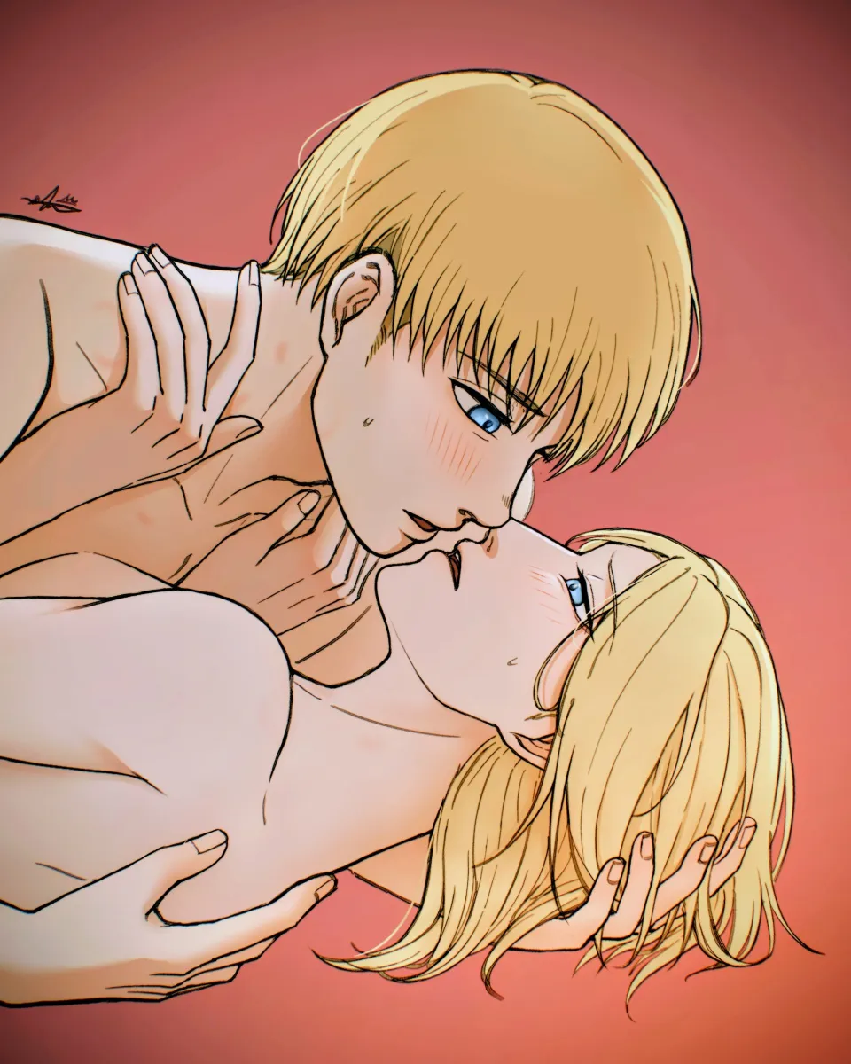 Armin Arlert, Annie Leonhart by Coral 7457