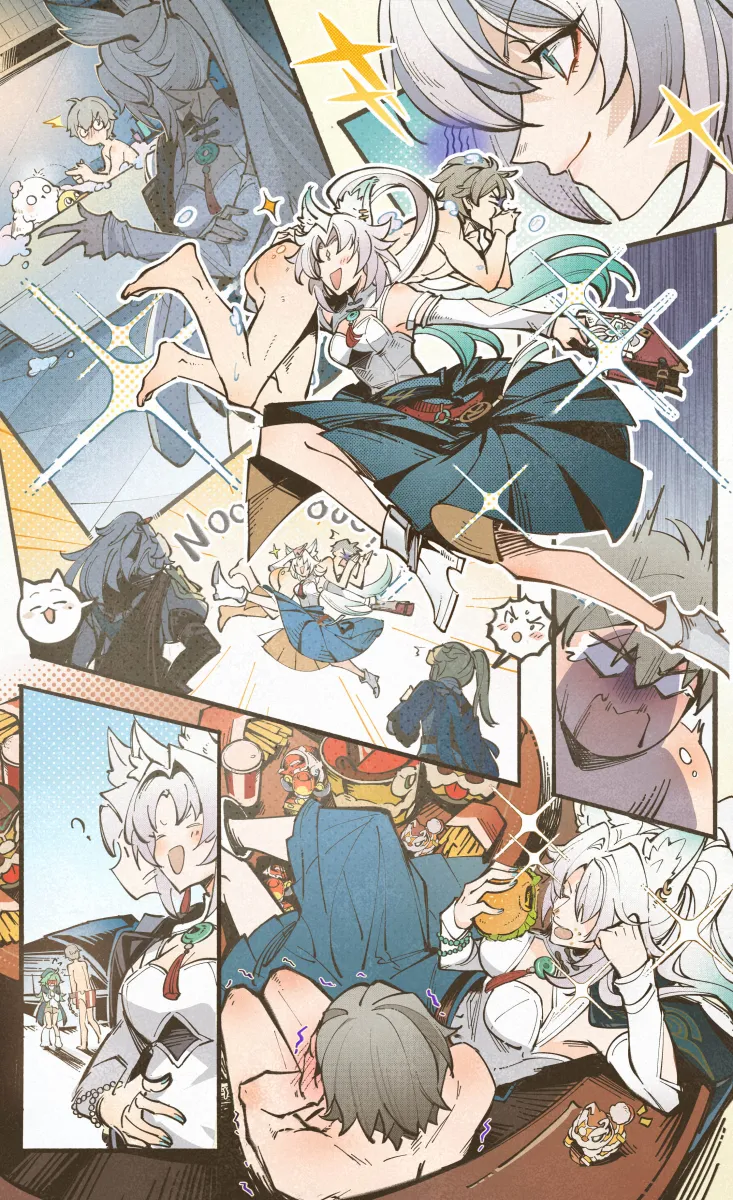 Trailblazer (Honkai: Star Rail), Caelus (Honkai: Star Rail) by Sumirou-Kun