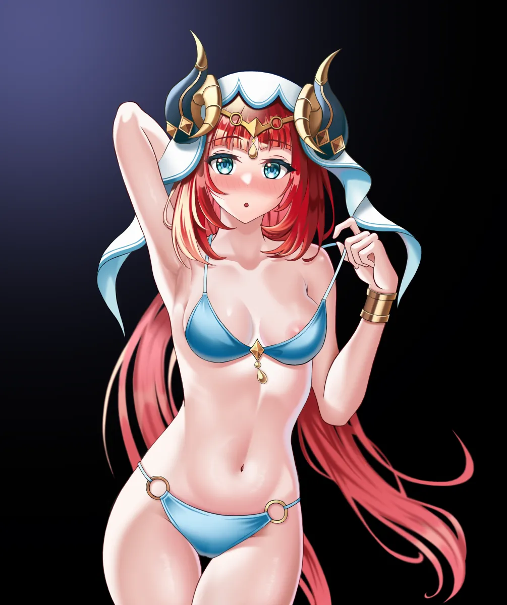 Nilou (Genshin Impact) by Enigmasli