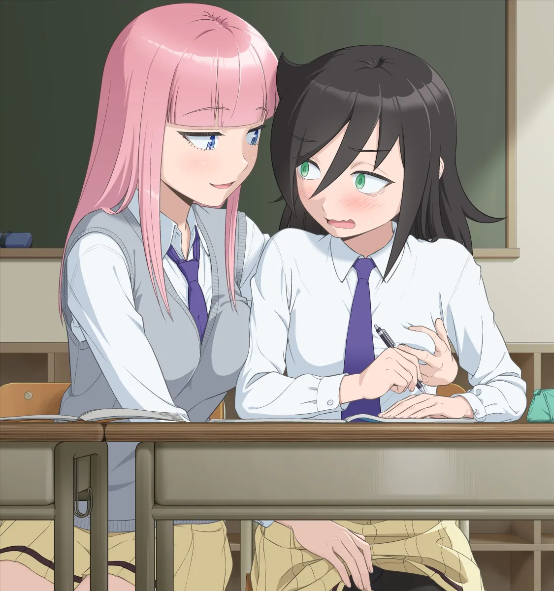 Kuroki Tomoko, Katou Asuka by Ichikawa Masahiro