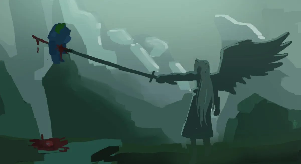 Sephiroth, Wumpus by Capidolart