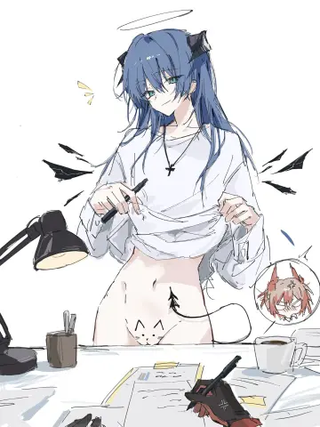 Mostima (Arknights) rule 34