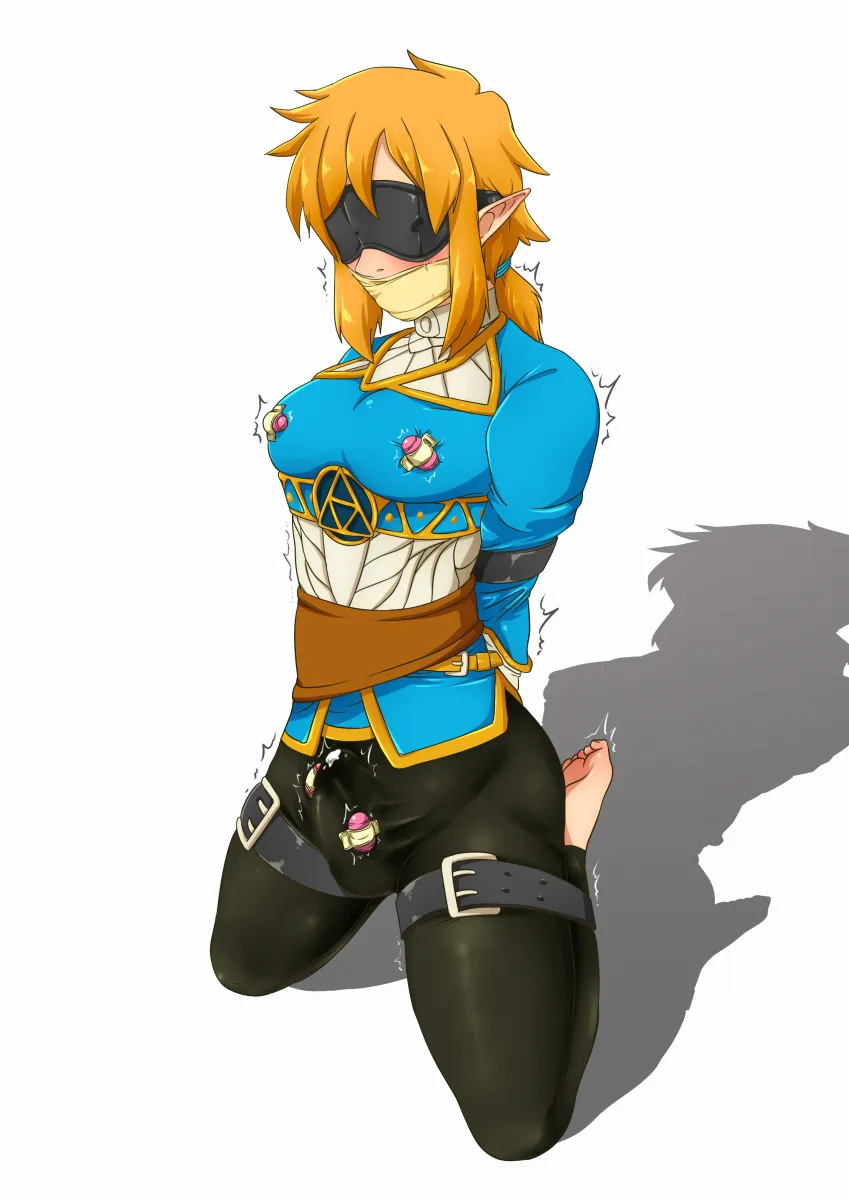 Link, Princess Zelda by Klaudsanart