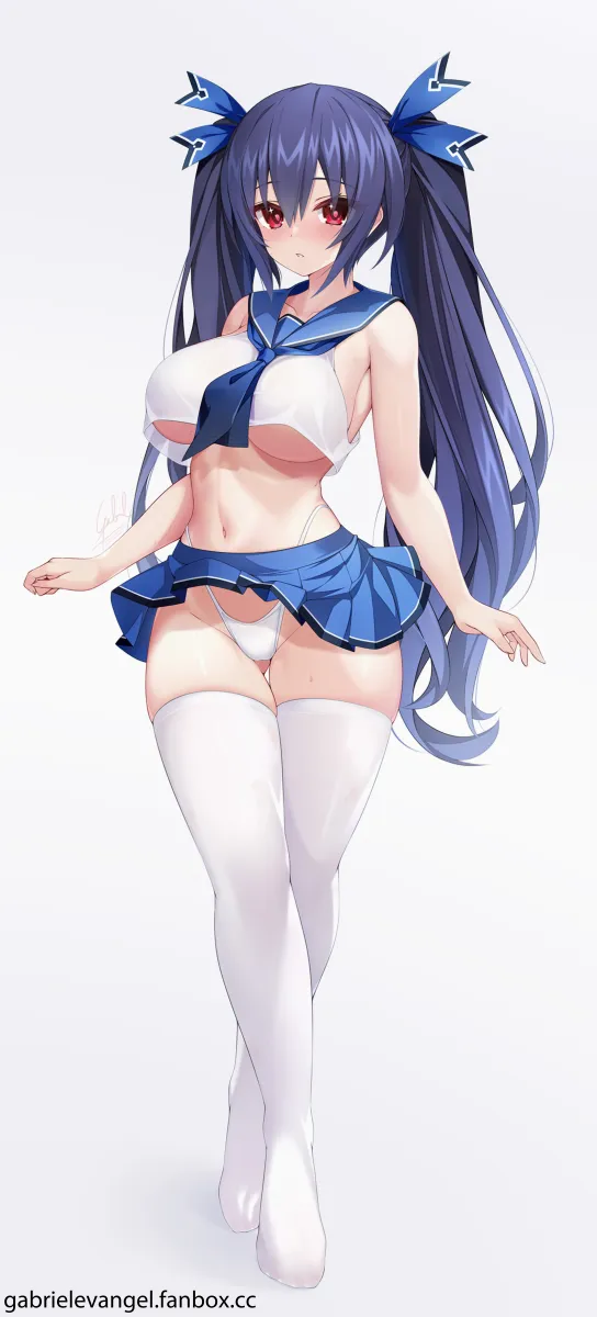 Noire (Neptunia) by Gabriel Evangel