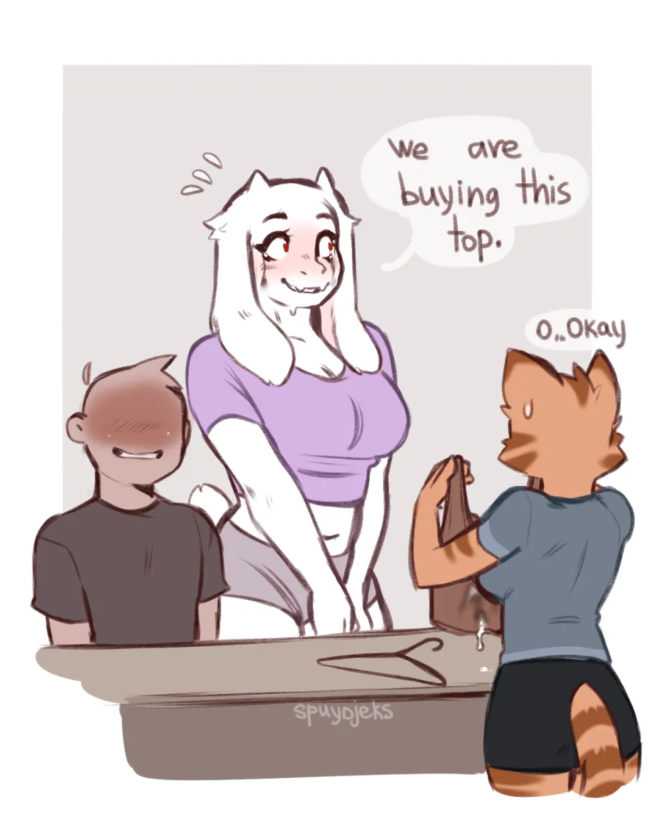 Toriel by Spuydjeks