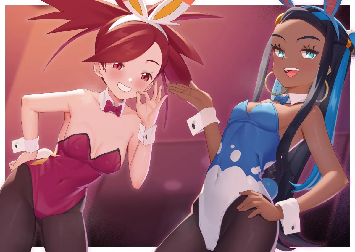 Nessa (Pokemon), Flannery (Pokemon) by Gazing Eye
