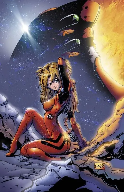 Souryuu Asuka Langley, Eva 02 by Peter Huu Nguyen