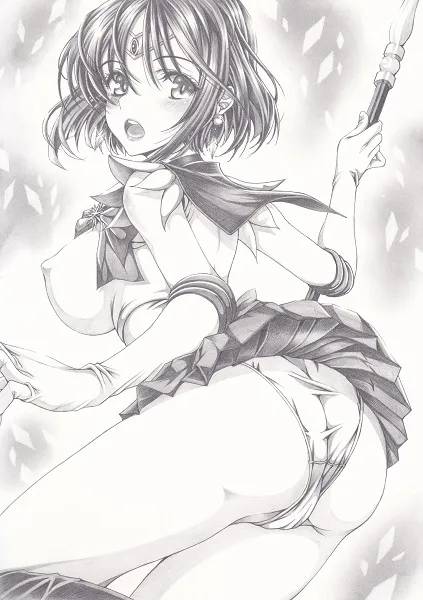 Tomoe Hotaru, Sailor Saturn by Mikuro