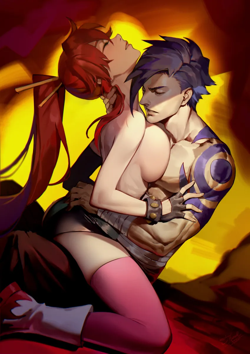 Yoko Littner, Kamina (Ttgl) by Rekaerb Maerd