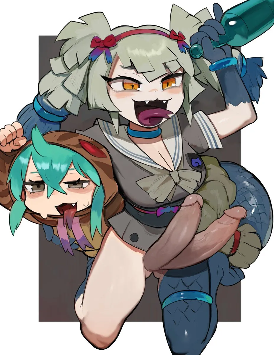 Tsuchinoko (Kemono Friends), Yamata No Orochi (Kemono Friends) by Raichiyo