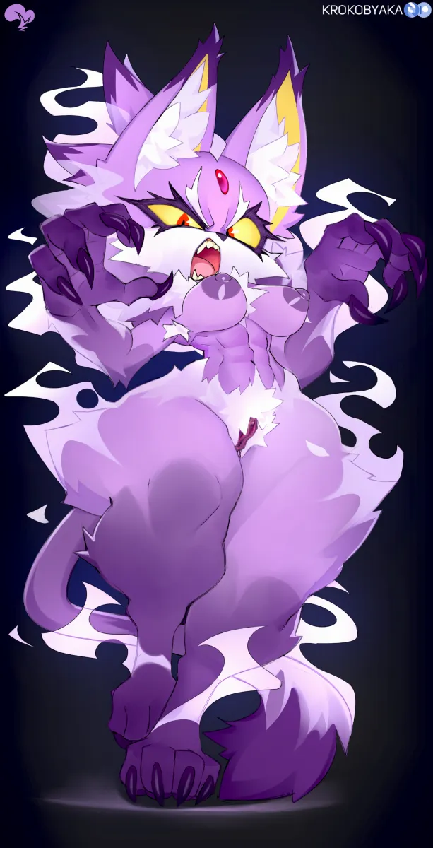 Blaze The Cat by Krokobyaka