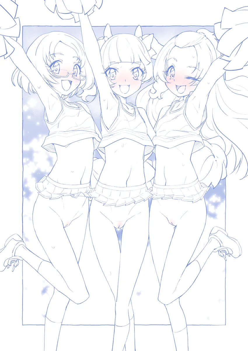 Shirabe Ako, Madoka Aguri by Miyagoe Yoshitsuki