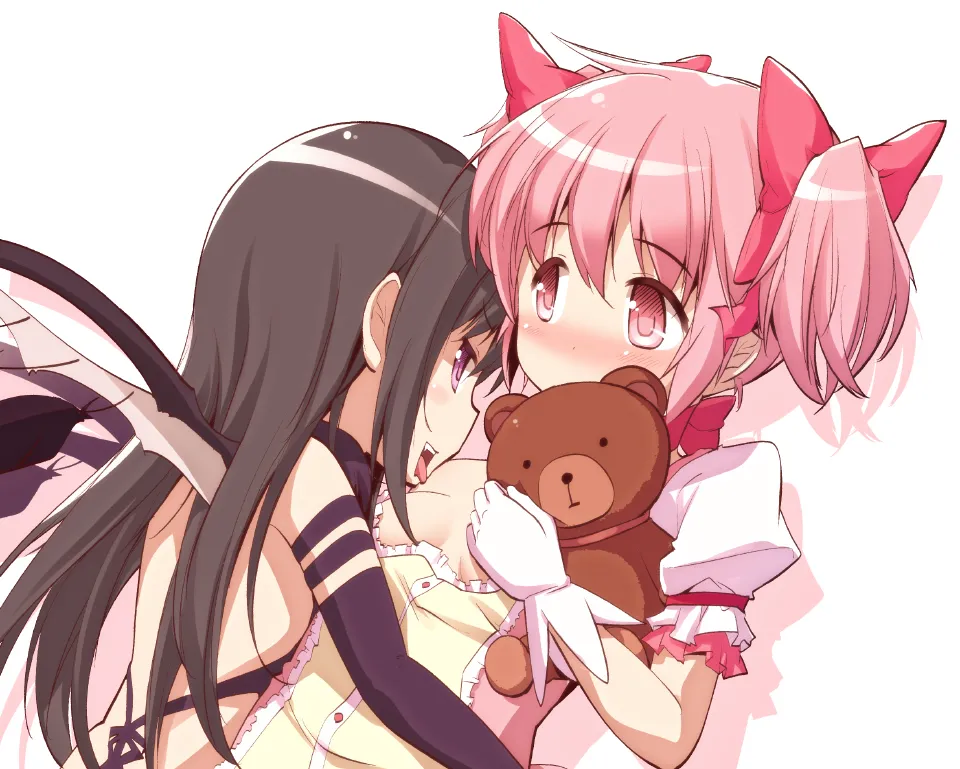 Akemi Homura, Kaname Madoka by Chauke