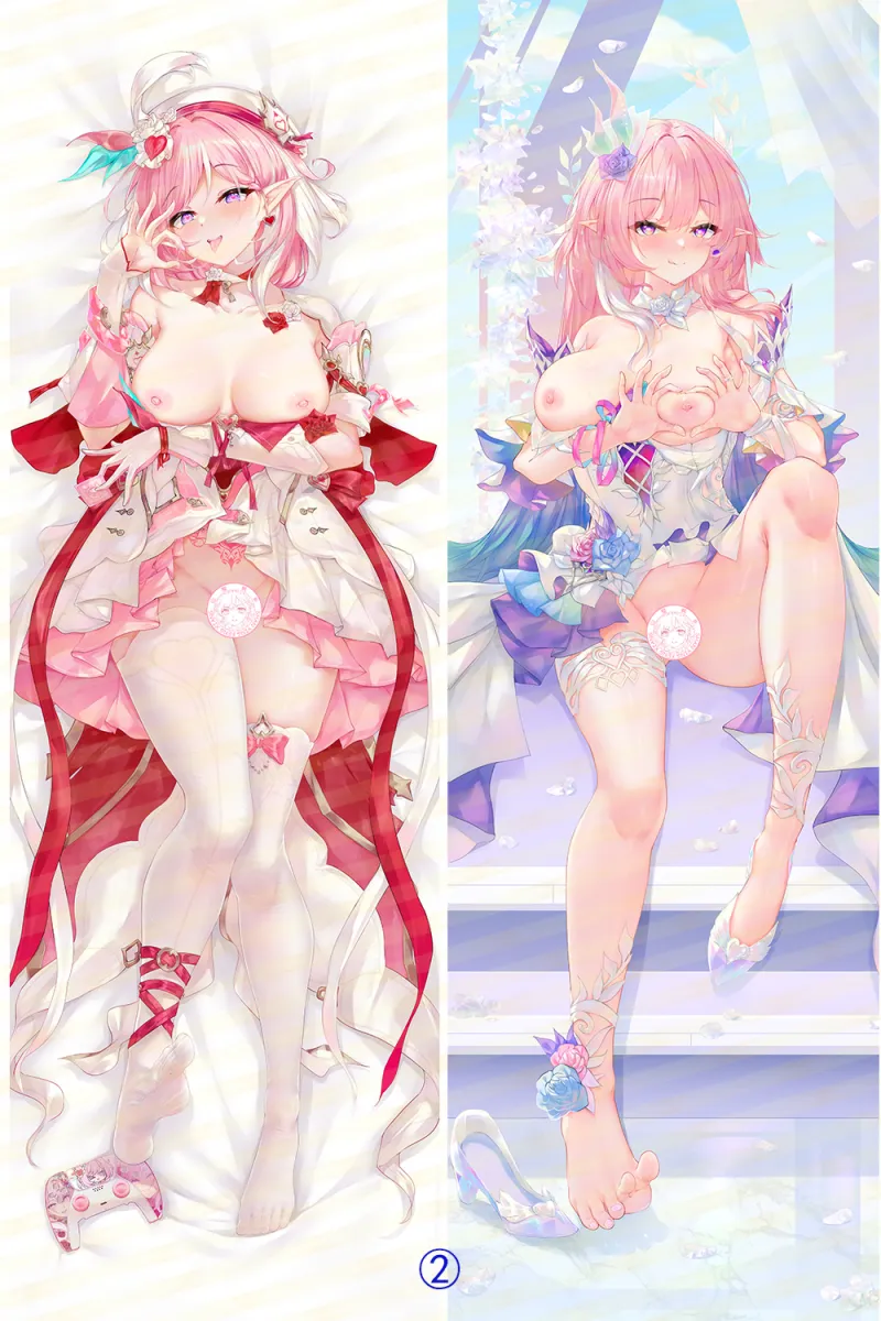 Elysia (Honkai Impact), Cyrene (Honkai: Star Rail) by Cirnos