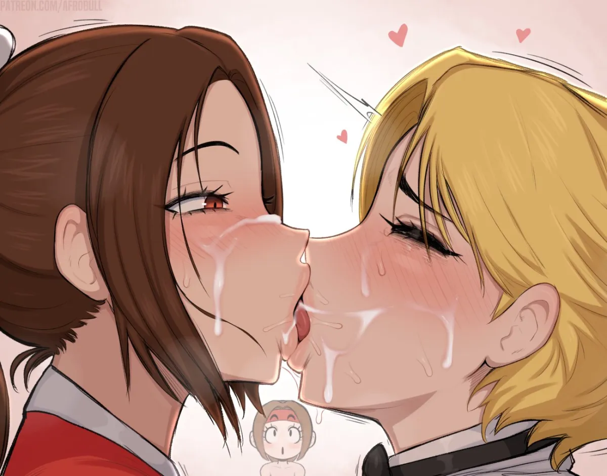 Shiranui Mai, Yuri Sakazaki by Afrobull