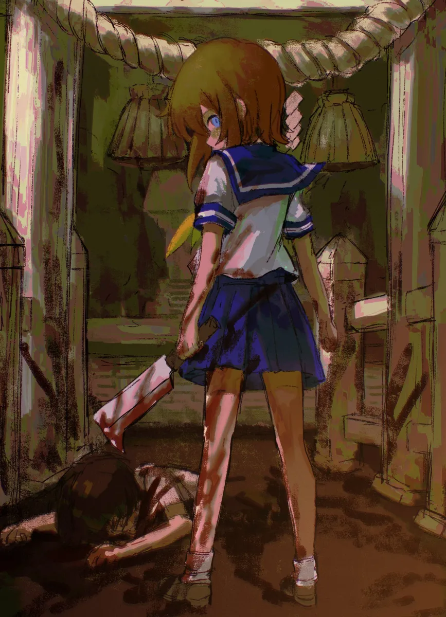 Ryuuguu Rena, Maebara Keiichi by Hezaizhou