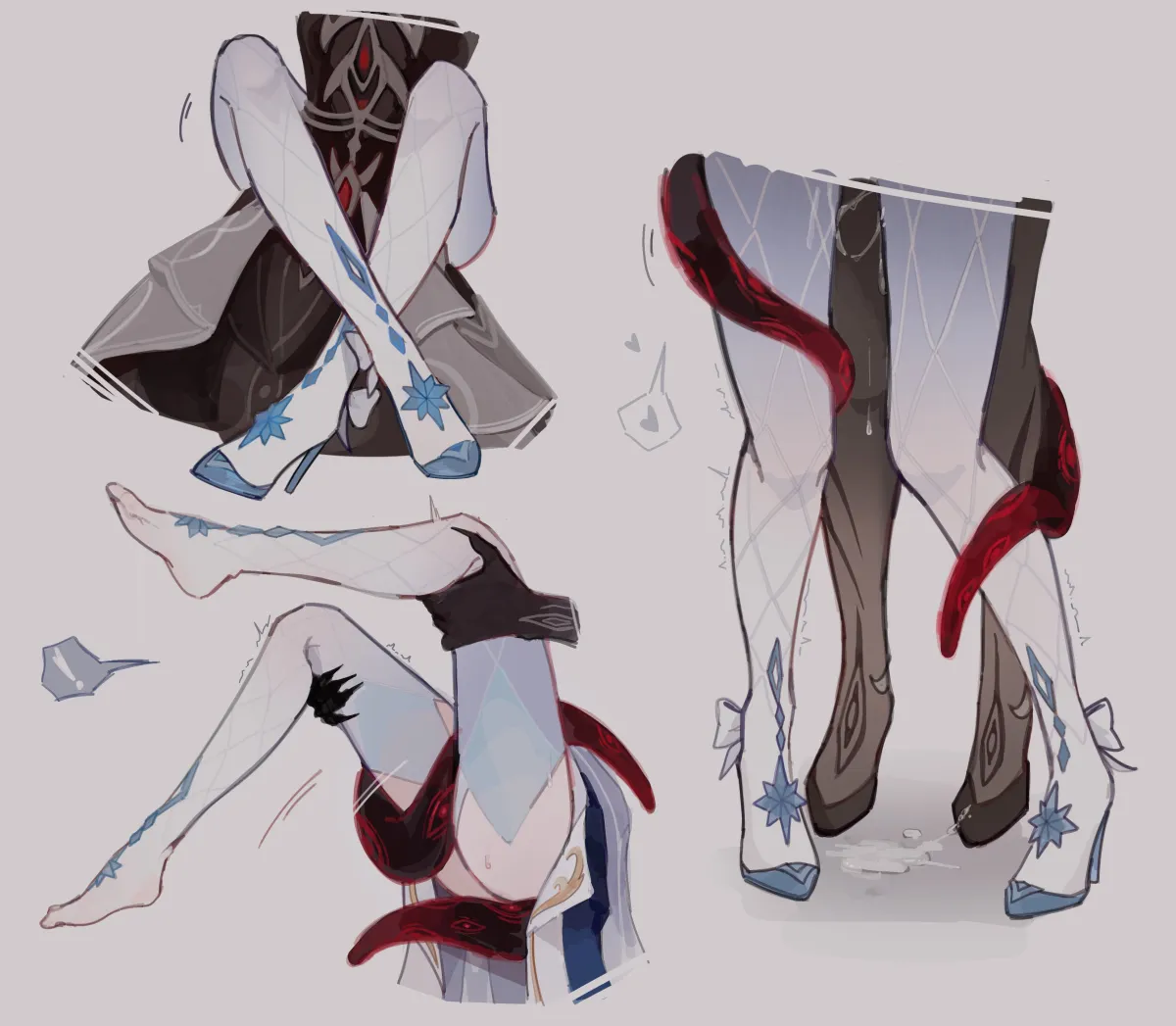 Anastasya Feodorovna Snezhnaya, Ronova (Genshin Impact) by Eni (Enidaisy69)