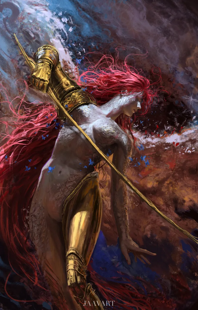 Malenia Blade Of Miquella, Malenia Goddess Of Rot by Javi Martinez