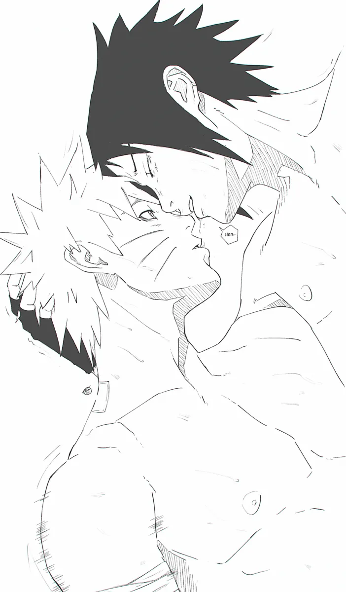 Uzumaki Naruto, Uchiha Sasuke by Tamelee