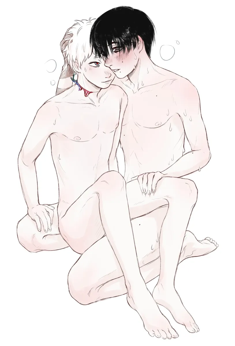Indou Hikaru, Tsujinaka Yoshiki by Neka4Am