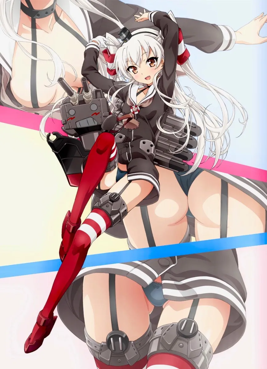Amatsukaze (Kancolle), Rensouhou-Kun by Watanabe Yoshihiro
