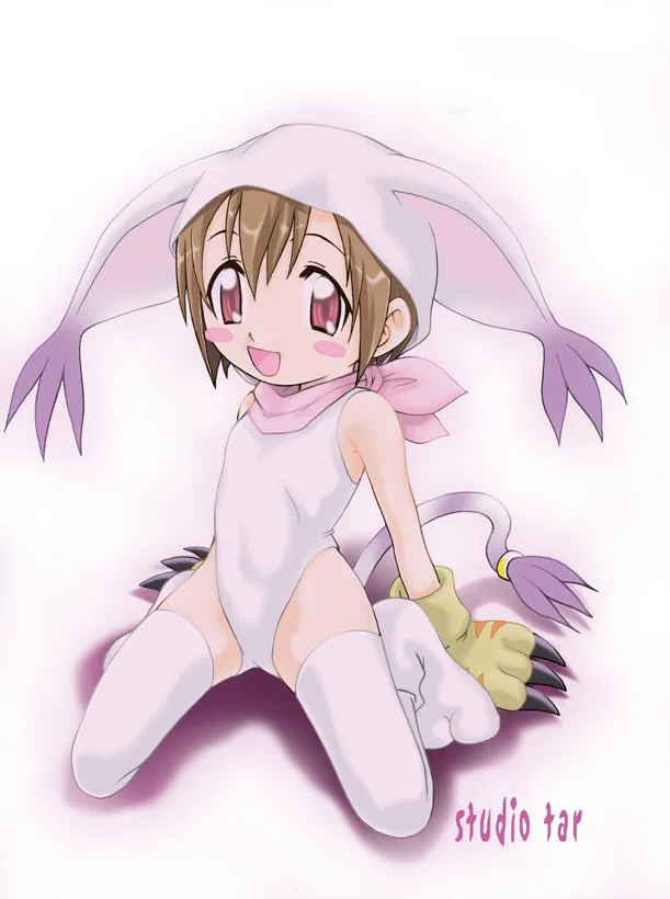 Yagami Hikari, Tailmon by Studio Tar