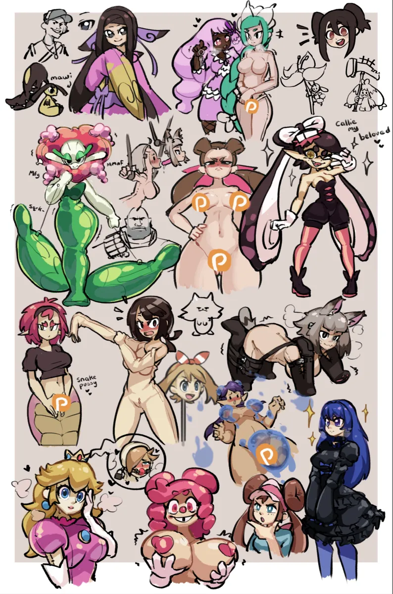 Rosa (Pokemon), May (Pokemon) by Kurt Robinson