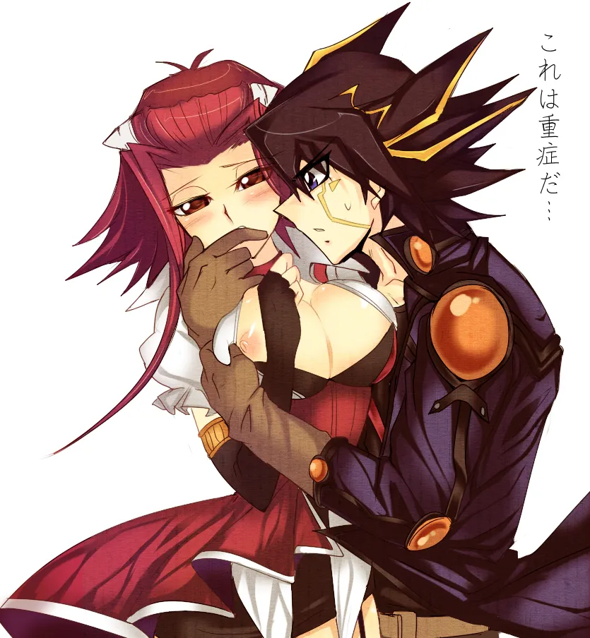 Izayoi Aki, Fudo Yusei by Hamimimi