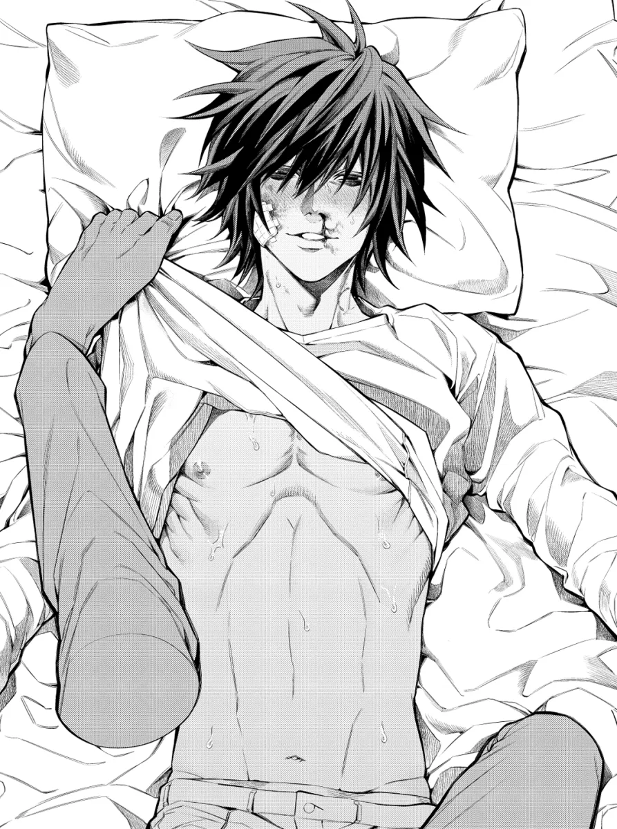 L (Death Note) by Ruttika Shin