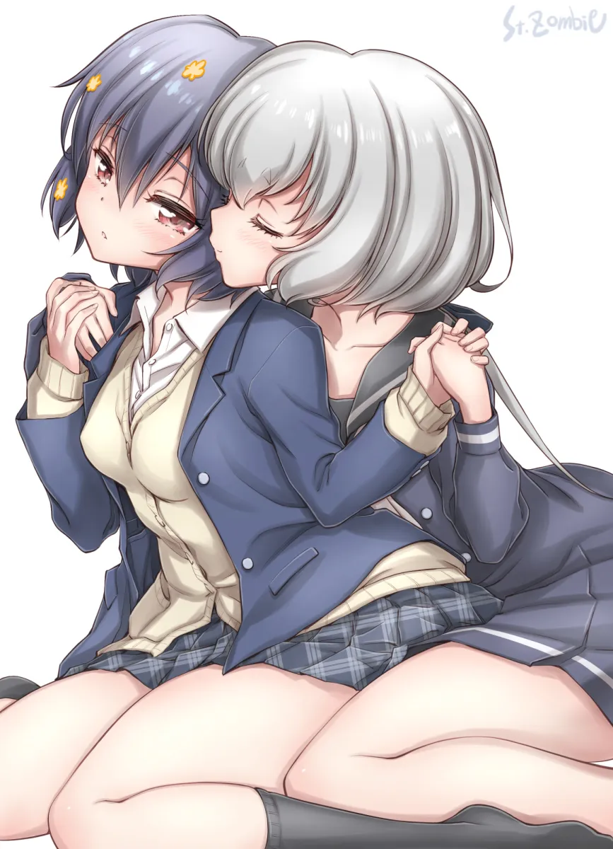 Konno Junko, Mizuno Ai by Studiozombie