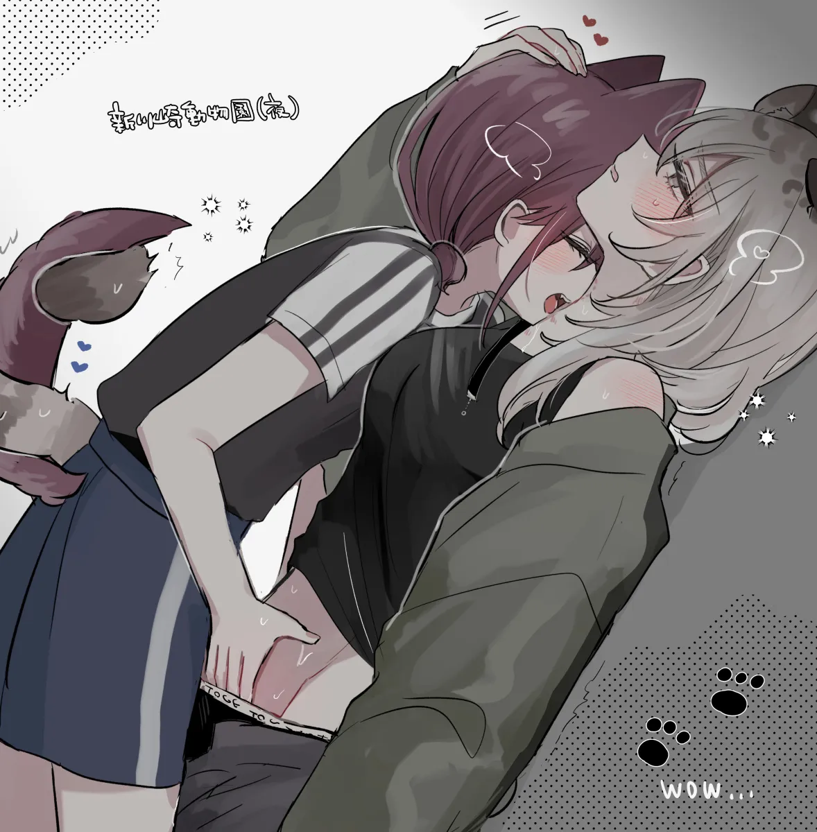 Iseri Nina, Kawaragi Momoka by Hamchan69