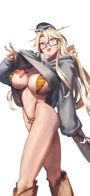 Gold Slingshot Swimsuit
