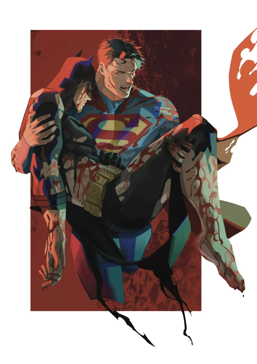 Batman, Clark Kent by Frieda Li
