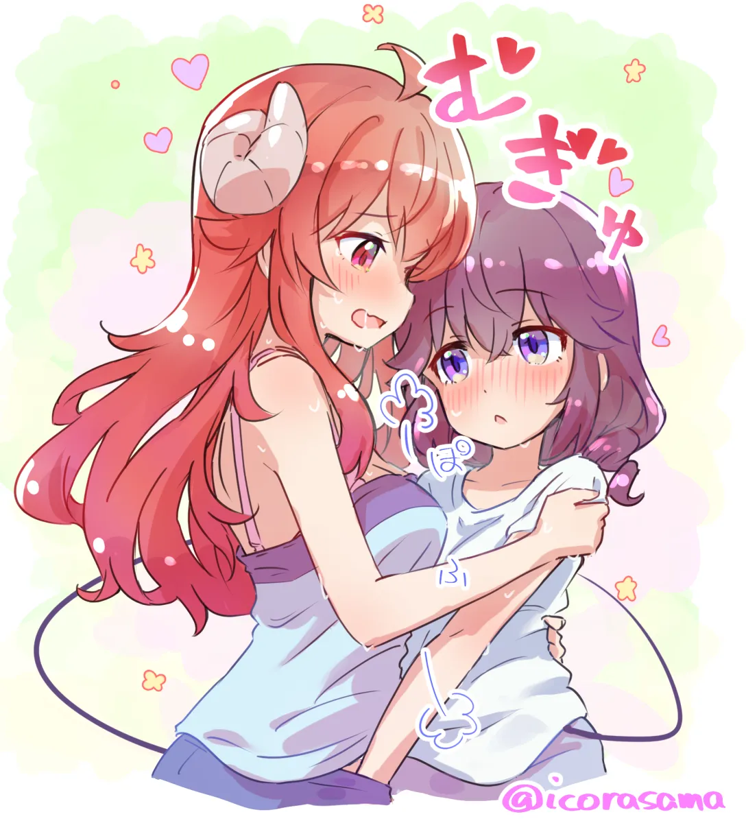 Yoshida Yuuko, Yoshida Ryouko by Icorasama