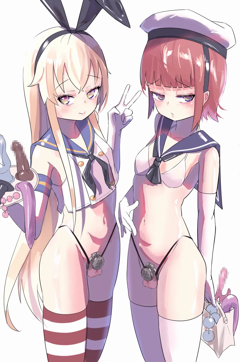 Shimakaze (Kancolle), Z3 Max Schultz (Kancolle) by Z2Byytla