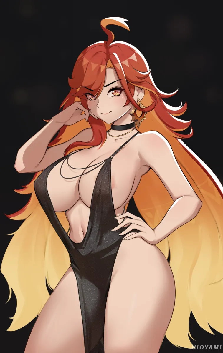 Mavuika (Genshin Impact) by Hioyami